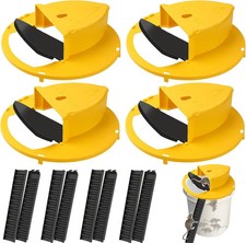 1~4 LOT Mouse Rat Flip & Slide Mouse Trap Buc...