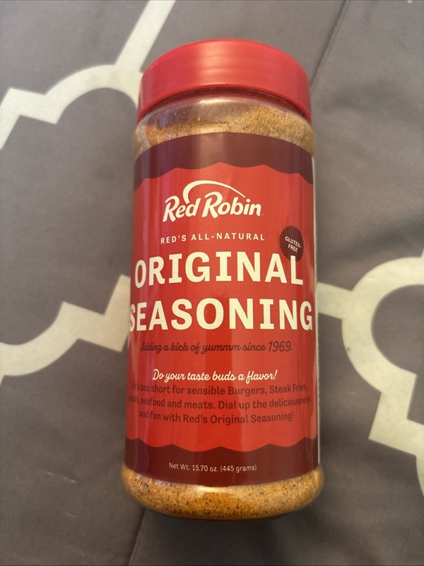 Red Robin Seasoning 15.70 oz LARGE Size  Original New  Fresh Factory Sealed Best