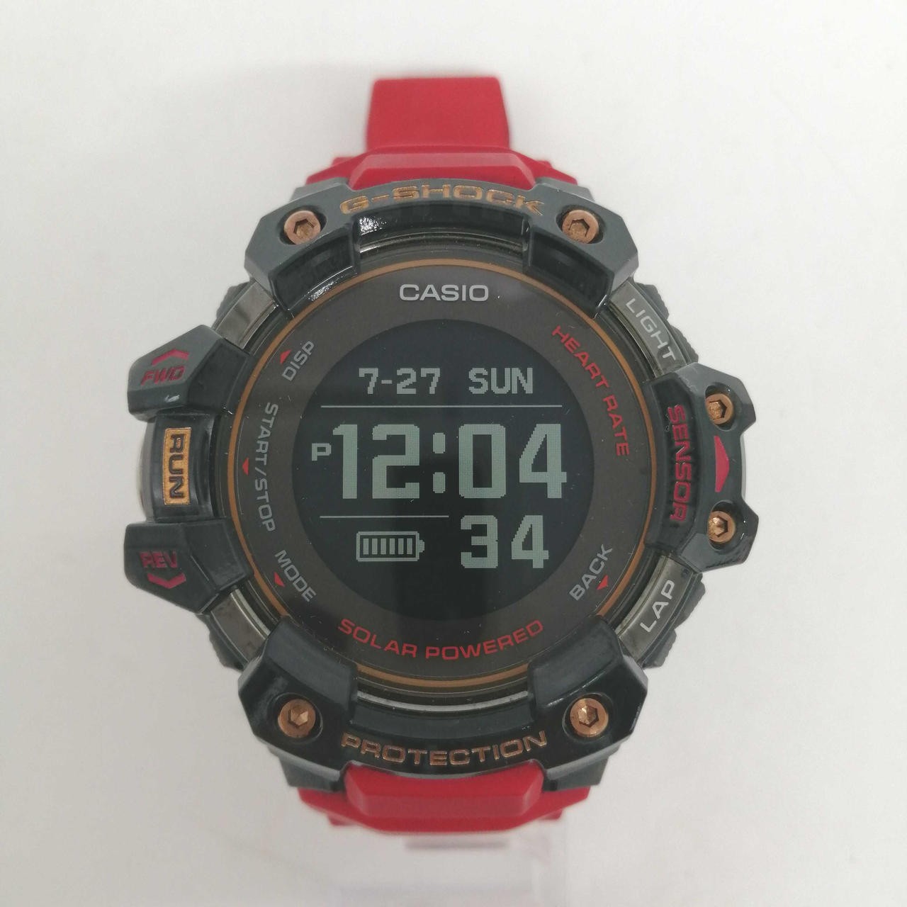 CASIO G-SHOCK GBD-1000-4A1JR G-SQUAD Sports Watch 802343 Black