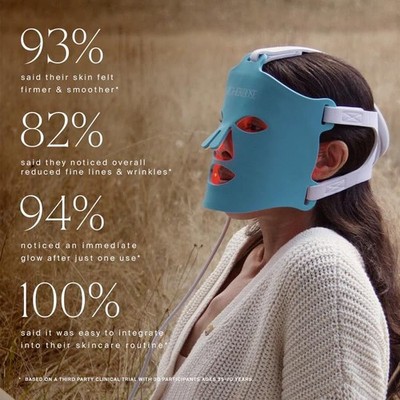 HigherDOSE Red Light Face Mask LED Light Therapy CLOSE Box  SEALED Never Used