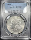1899-P Morgan Silver Dollar $1 PCGS AU Details Cleaned Semi-Key Date
