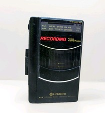 Vintage Hitachi CP-203R Portable Radio Cassette Recorder Parts / Repair -A15