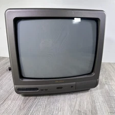 Quasar TP-1320HE 13" CRT TV Retro Gaming Tested Working