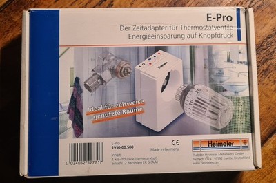 E-Pro Heimeier Zeitadapter für Thermostatventile Nr. 1950-00.500 NEU OVP