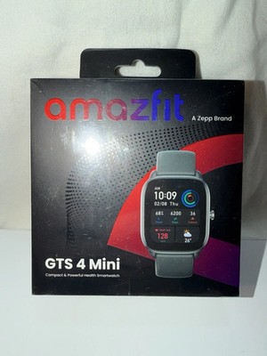 Amazfit GTS 4 Mini 41.8mm Black Case with Black Silicone Band (W2176OV1N)
