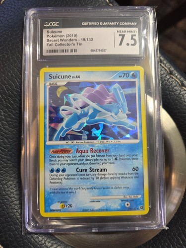 Suicune graded CGC 7.5 for sale on eBay