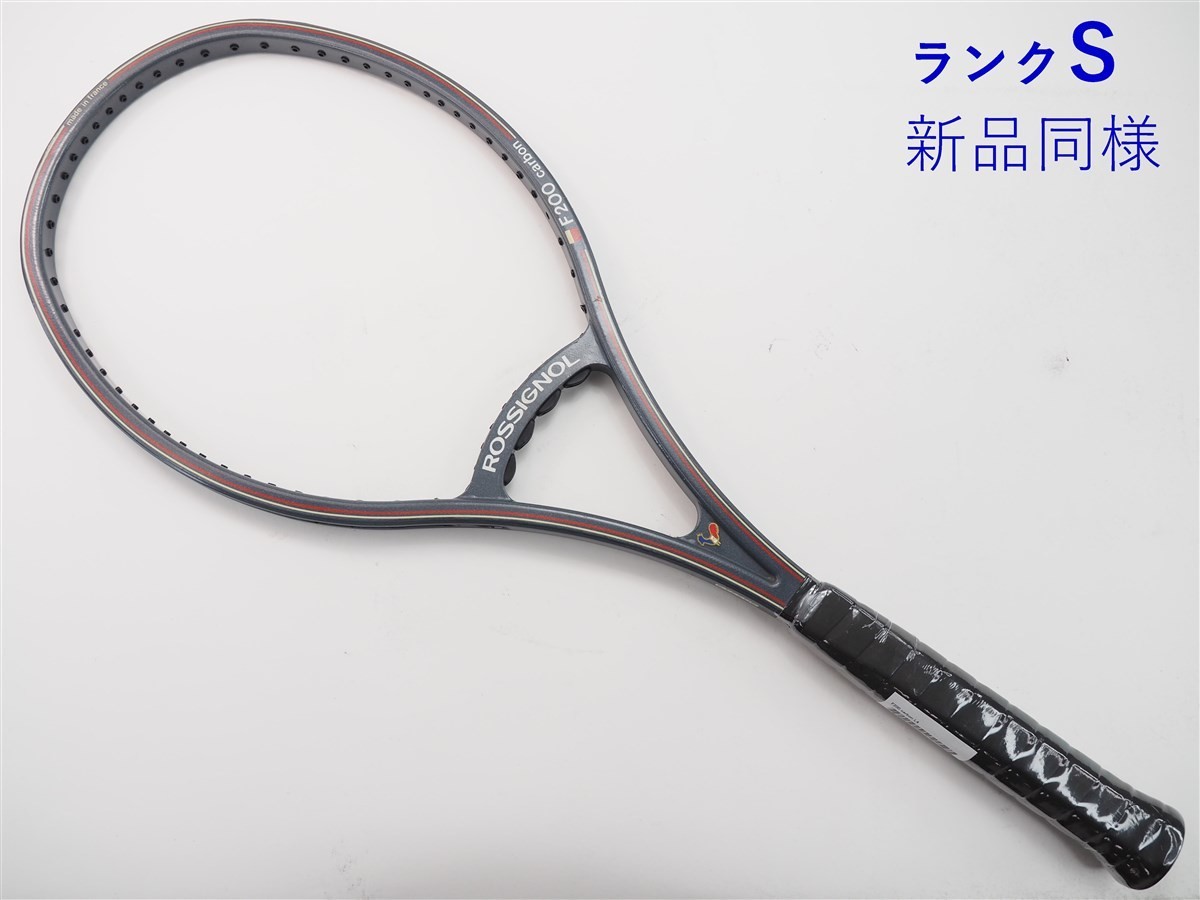 ROSSIGNOL F200 テニスラケット年代物 ロシニョール テニスラケット F200 カーボン LM 4 1/2 - メルカリ