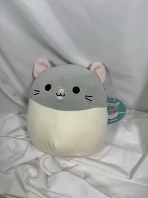NWT  Squishmallows Original 7.5'' Rusty the Rat Grey and White 2023