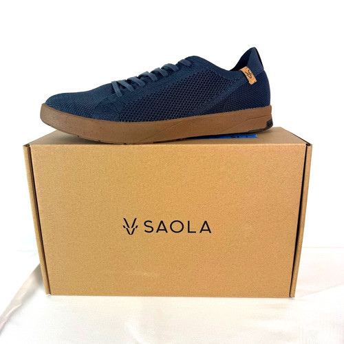 Saola Cannon Knit 2.0 Men's Sneakers- Sz 13/Navy *BRAND NEW* (MSRP $129.95)