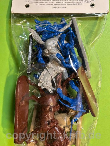 1/32 TSSD #010 US Bürgerkrieg Nordstaaten Kavallerie Soldaten Figuren Union - Bild 4 von 6