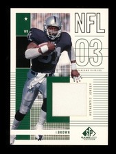 2003 SP Game Used: #174 Tim Brown Relic NM-MT OR BETTER