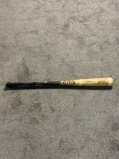 Jimmy Herron Game Used Signed Autographed Cracked Broken Baseball Bat 