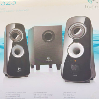 Logitech Z323 2.1 Computerlautsprecher mit Subwoofer 30 W RMS Schwarz