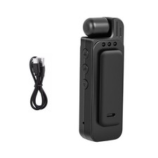 Portable 180  Rotating Lens 1080P DVR IR Night Audio Video Recorder Camcorder