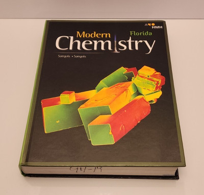 Modern Chemistry: Florida Student Textbook HMH Hardcover- Good