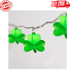 St. Patrick's Day 8.5ft Waterproof Shamrock LED Lights for Outdoor Decor