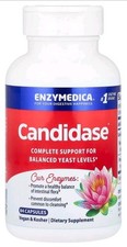 Enzymedica Candidase 84 Capsules Exp Date 2/2...