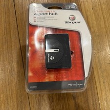 TARGUS TRAVEL USB 2.0 ~ 4 PORT HUB  ~ NEW AND SEALED