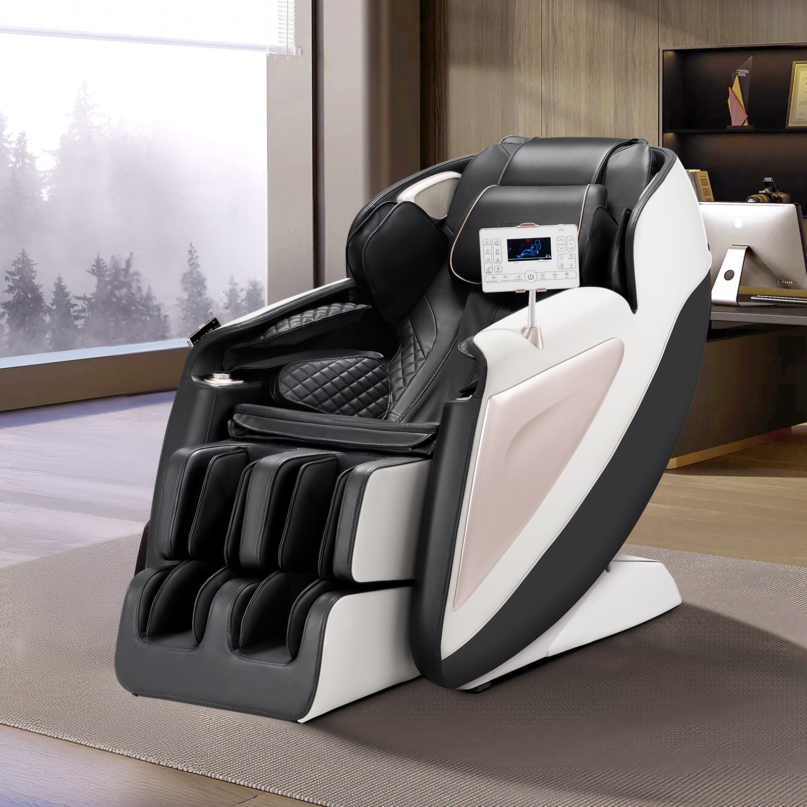 VEVOR Massage Chair Full Body Zero Gravity Recliner with SL-Track & 36 Airbags