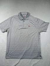 RHOBACK Mens Golf Polo Shirt Size XL Chicago Hot Dog Ferris Wheel