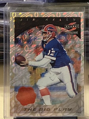 1997 Score the Big Play Jim Kelly #327 Showcase Series Artist's Proof