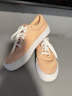 Reebok  Club C Coast Skate Canvas Shoes New Aura Orange/White Women's Sz 7.5