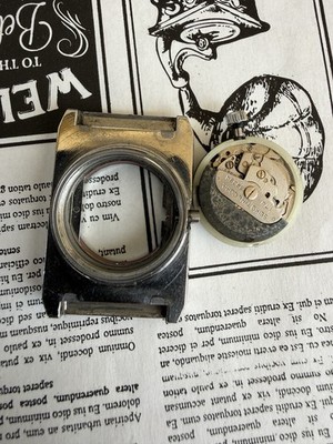 Seiko  2906A Werk + Orig. Gehäuse   Ersatzteile, Bastler, Restaurationsprojekt