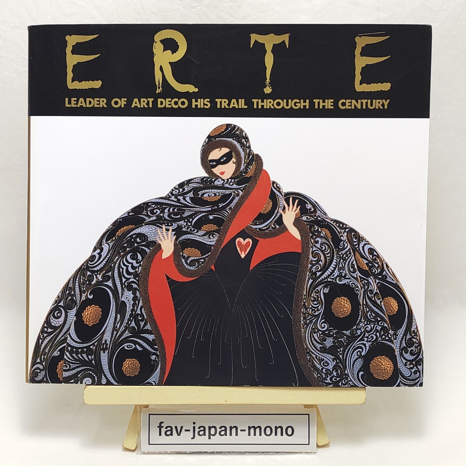 OOP Japanese Erte Art Deco Book Leader of Art Deco His Trail Through the Century