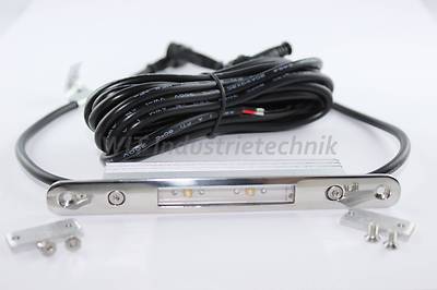 LED Handlauf Beleuchtung 1 Set bestehend aus 3 LED Modulen wetterfest f.Rundrohr
