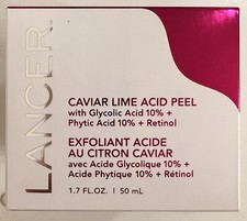 NEW - Lancer Caviar Lime Acid Peel - Sealed - Full Size