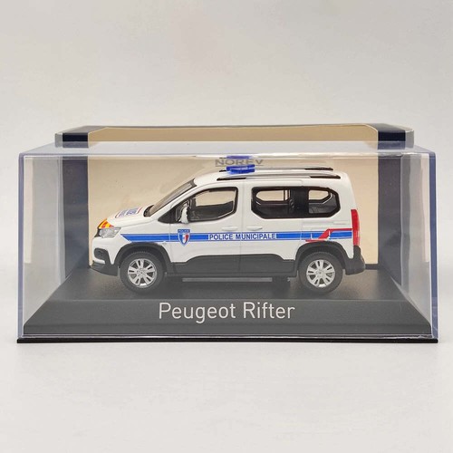 Norev 1/43 Peugeot Rifter Police Municipale 2019 Diecast Models Car Collection - Picture 7 of 7