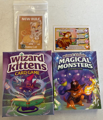 Wizard Kittens: Magical Monsters Card Game Expansion 