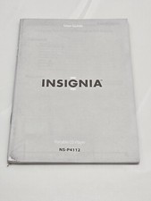 Insignia portable CD player operation manual NS-P4112 User Guide 2010 original