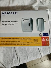 Netgear Wall Plugged Wireless Range Extender Kit 54 Mpbs WGXB102 Open Box Unused