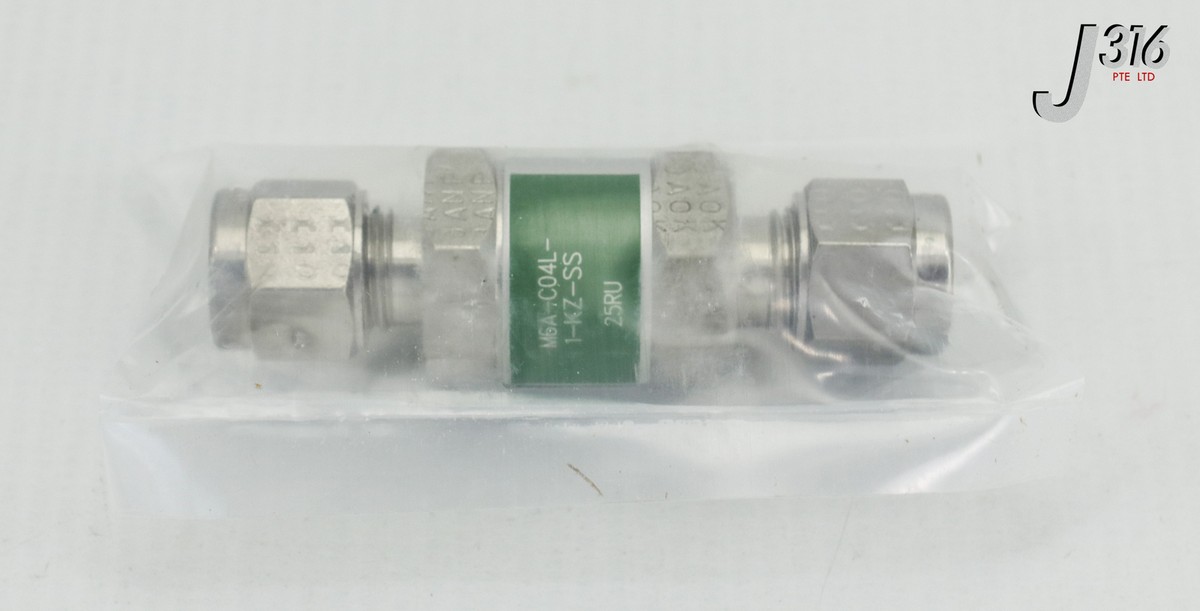 23917 PARKER O-RING POPPET CHECK VALVE (NEW) M6A-CO4L-1-KZ-SS | eBay