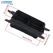 Front Lower Radiator Active Grille Shutter Assembly w/Motor for Ford F-150 15-17