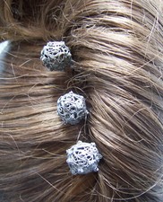ANTIQUE HAIR COMB OR HAIR PIN SET INCLUDES US TARIFFS