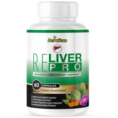 ReLiver Pro- Liver Support- 60 Capsules