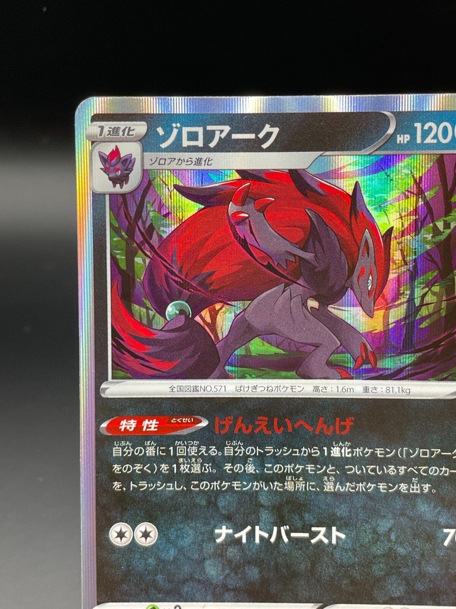 Zoroark 571 Pokemon TCG Card Nintendo Japanese Anime Comic Movie