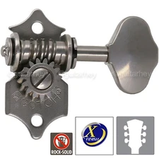 NEW Gotoh SE700-06M OPEN-GEAR Tuning SET w/ Screws 3x3 Tuners - X-NICKEL