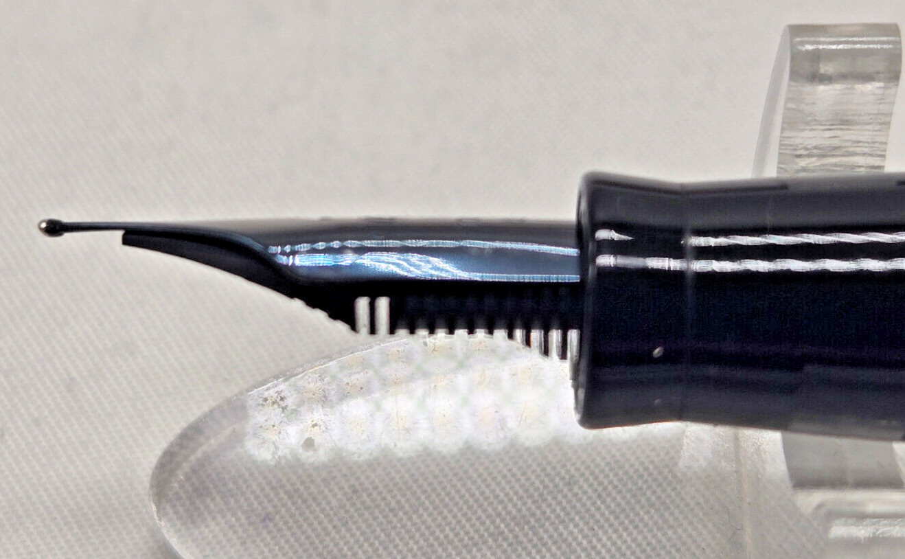 Conklin Mark Twain Gunmetal Crescent LTD ED (1898) FP - M Nib