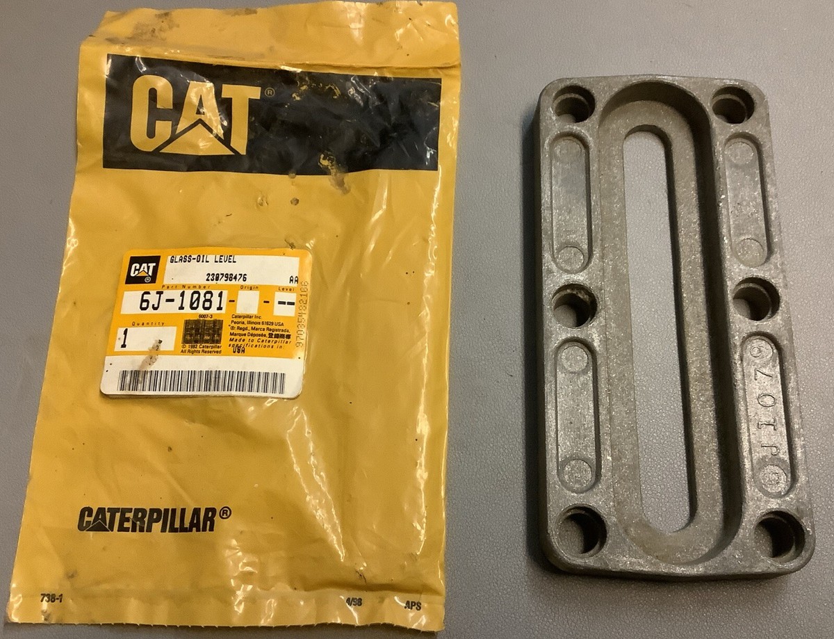 CAT 6J-1079 6J-1081 Glass Retainer & Sight Oil Gauge Set for D10