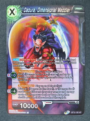 Dabura Dimensional Meddler Foil - BT12 Dragon Ball Super Card  #MP