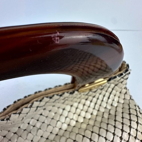 Vintage Whiting & Davis Metal Mesh Formal Evening Purse Bag - Picture 6 of 9