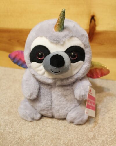 FAULTIERHORN PLÜSCHTIER Faultier Einhorn Pegasus 12 Zoll Stofftier Valentinstag Geschenk - Bild 6 von 7