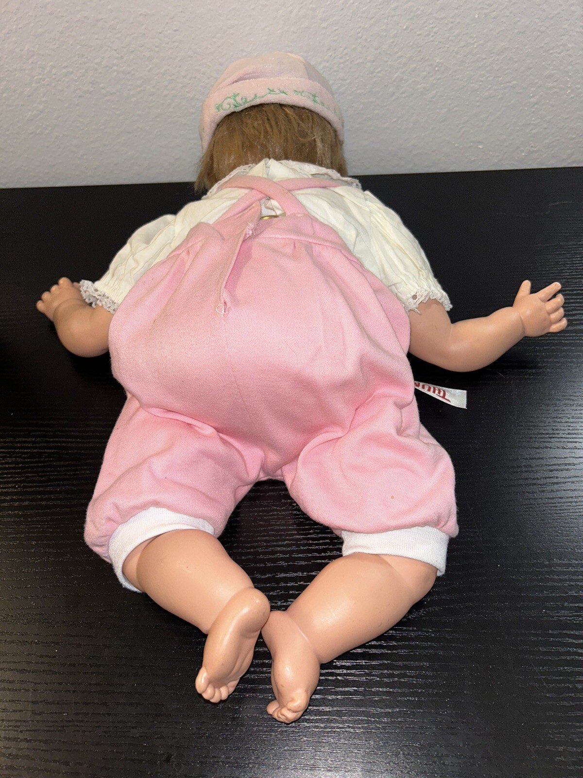 Vintage 20" Thumbelina Doll Knob On Back 1960 Original