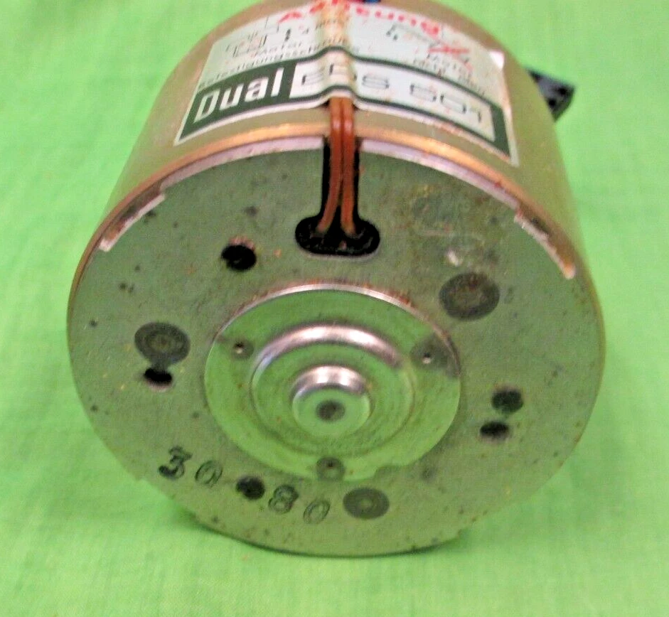 DUAL 608 & 708Q TURNTABLE MOTOR  PART # MOTOR EDS 501   NEW IN FACTORY BOX - Image 3 of 4