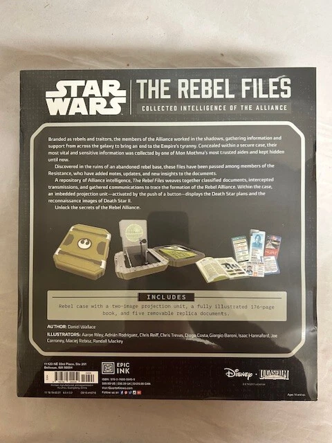 Star Wars The Rebel Files Deluxe: Collected Intelligence of the Alliance New - Image 2 of 4