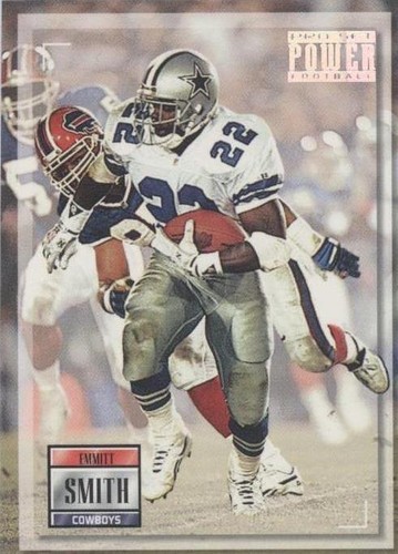 1993 Pro Set Power Emmitt Smith #22 Dallas Cowboys MVP HOF | eBay