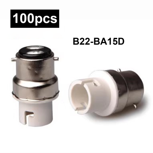 B22 to BA15D Screw Bayonet LED Halogen CFL Light Bulb Lamp Adapter Socket Base - Picture 5 of 7